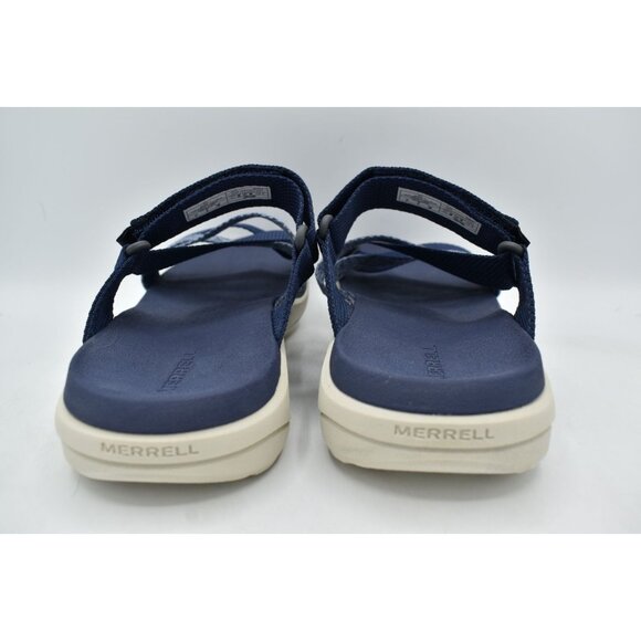 Merrell Womens Size 8 District 4 Mendi Sea Navy Open Toe Sandals Shoes - Picture 5 of 12